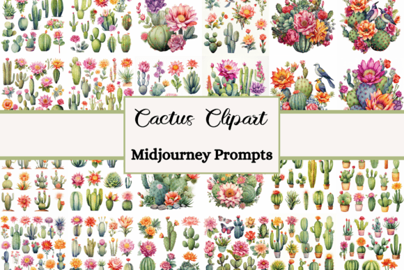 Download Cactus Clipart- Midjourney Prompts - Midjourney prompts Collection