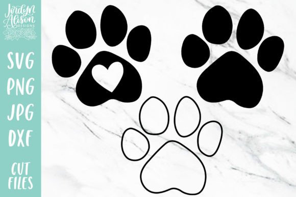 Download Dog Paw Print SVGs - Premium Resources