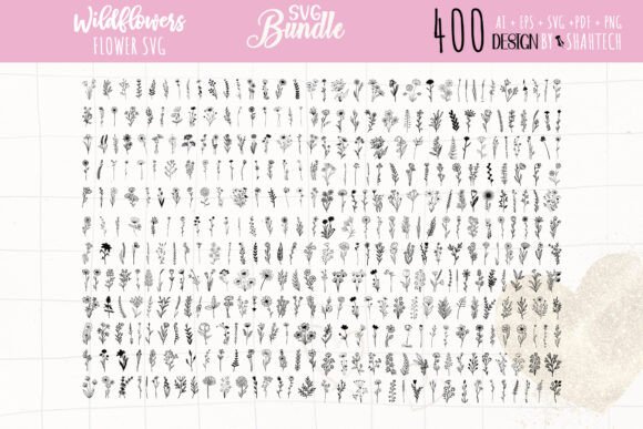 Download Flower Svg Flower Bundle Svg Wildflowers - Flower bundle Collection